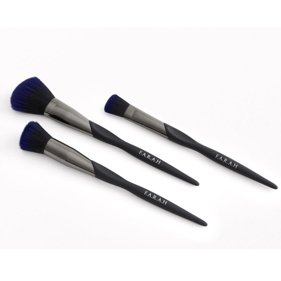 Farah Makeup Farah Midnight Pro Trio Brush Set Poshmark